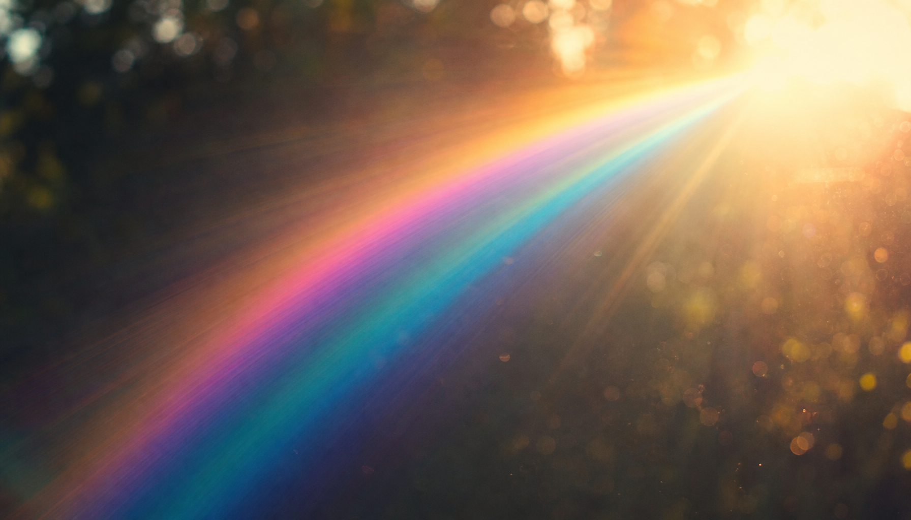 Regenbogen-Flare
